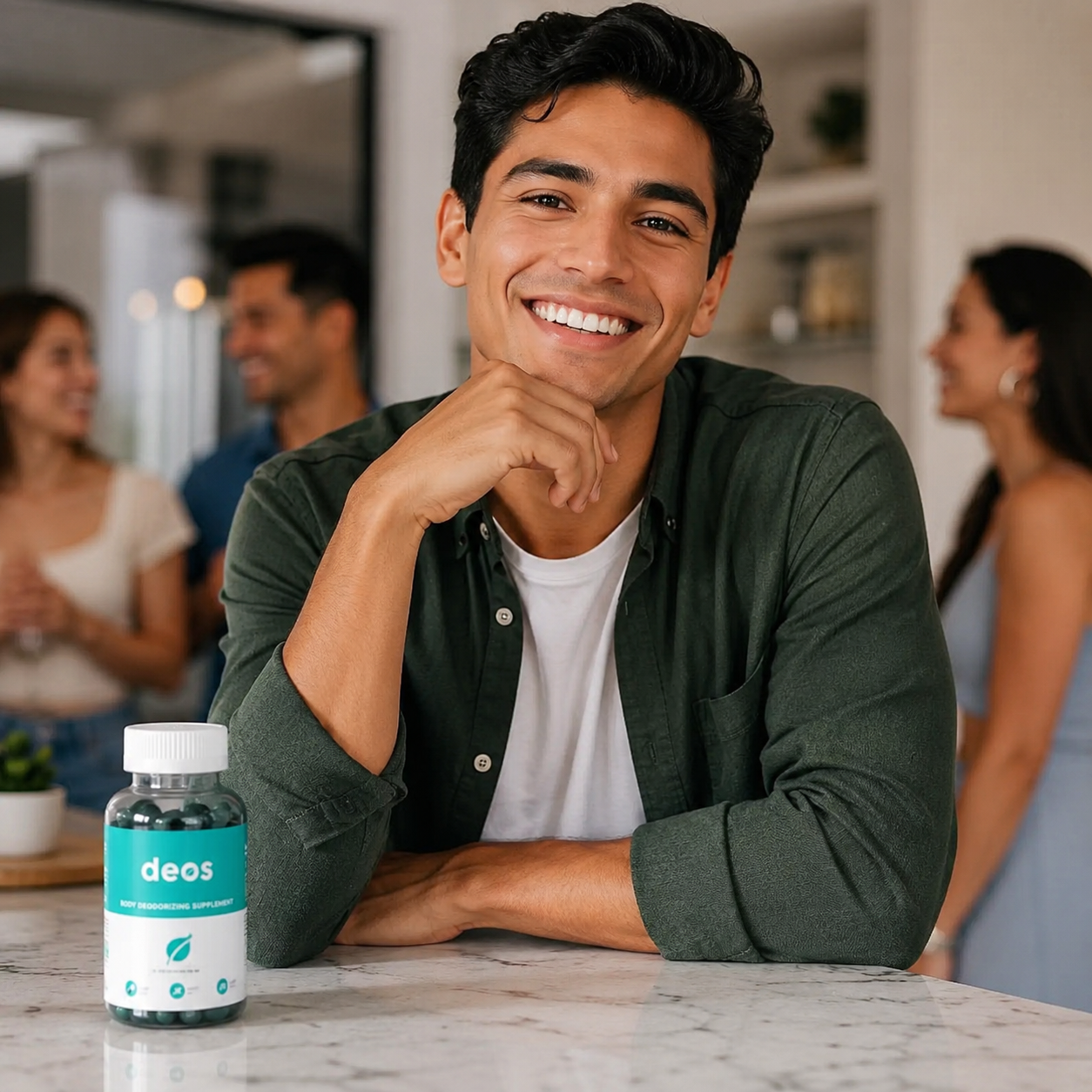 Desodorante Interno DEOS 30 Capsulas - Lifestyle Persona Fresca Confiada Ecuador