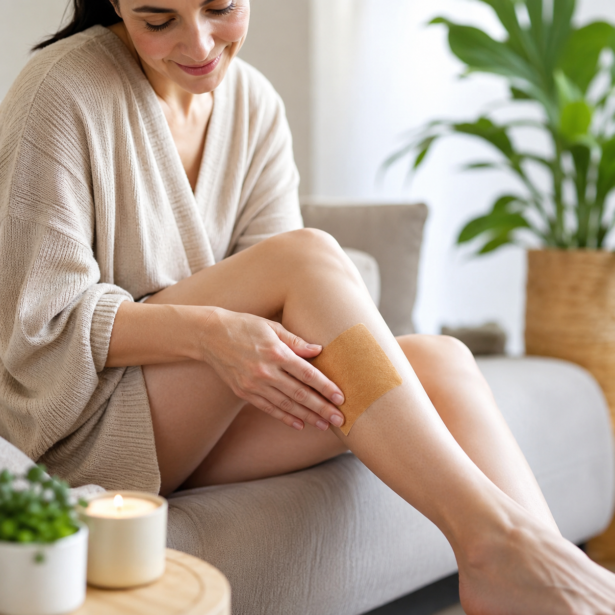 Parche Varices - Lifestyle Persona Piernas Alivio Ecuador