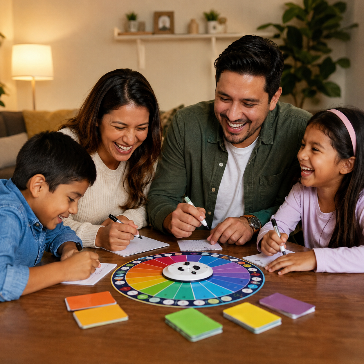Juego de Mesa Basta - Lifestyle Familia Jugando Divirtiendose Ecuador