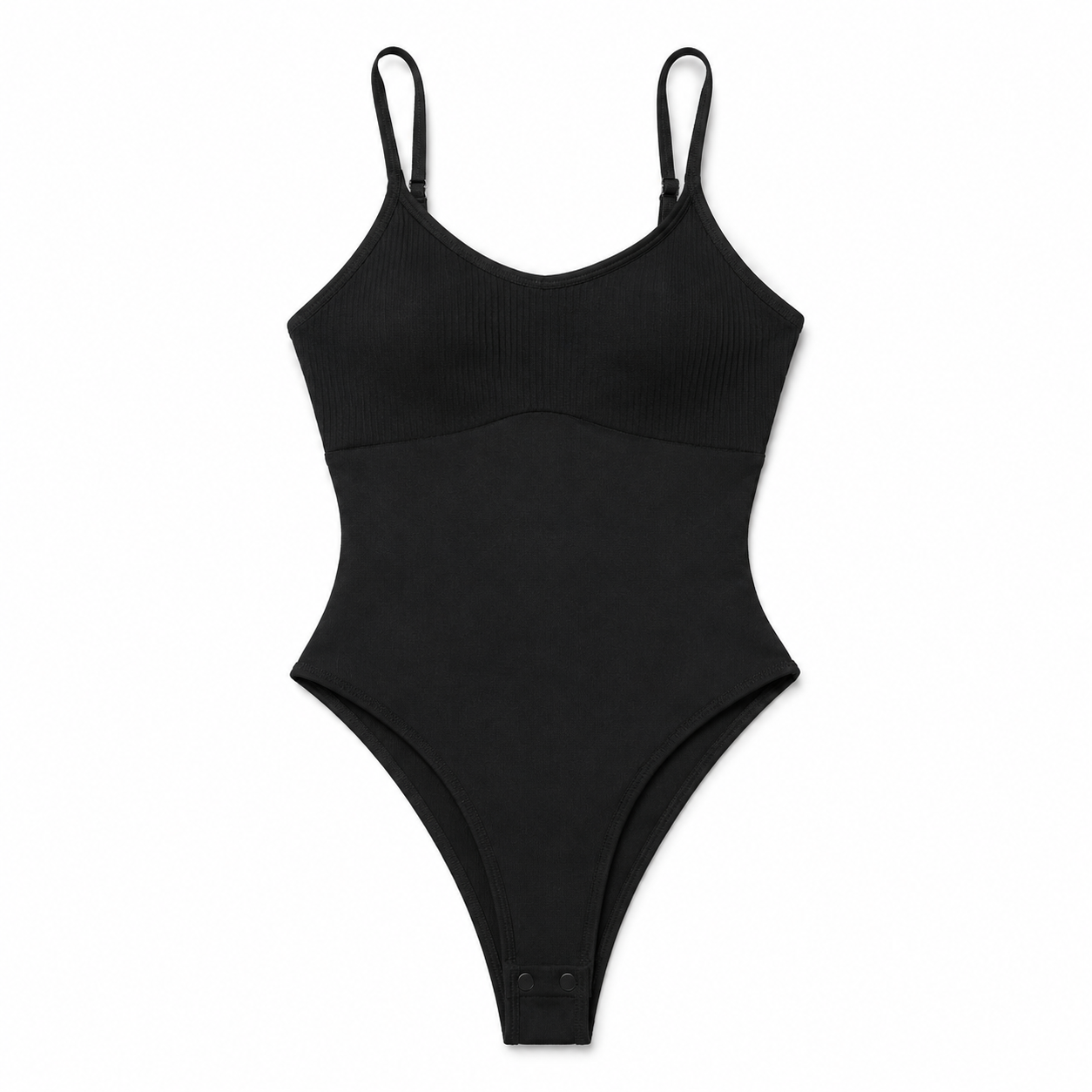 Body Brasilero Tiras 2695 - Color Negro Flat Lay Ecuador