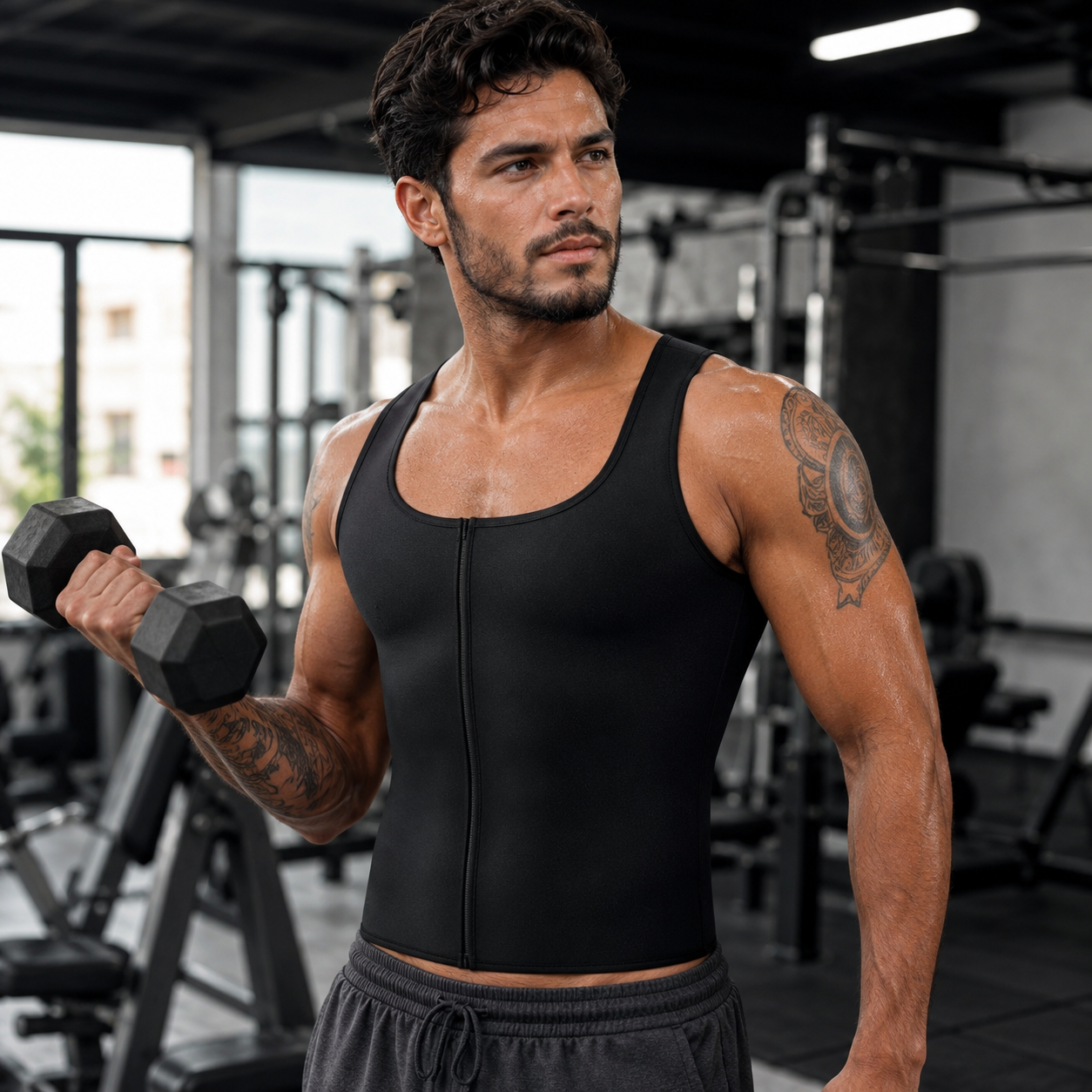 Faja Quema Grasa Hombre - Lifestyle Hombre Gym Abdomen Definido Ecuador