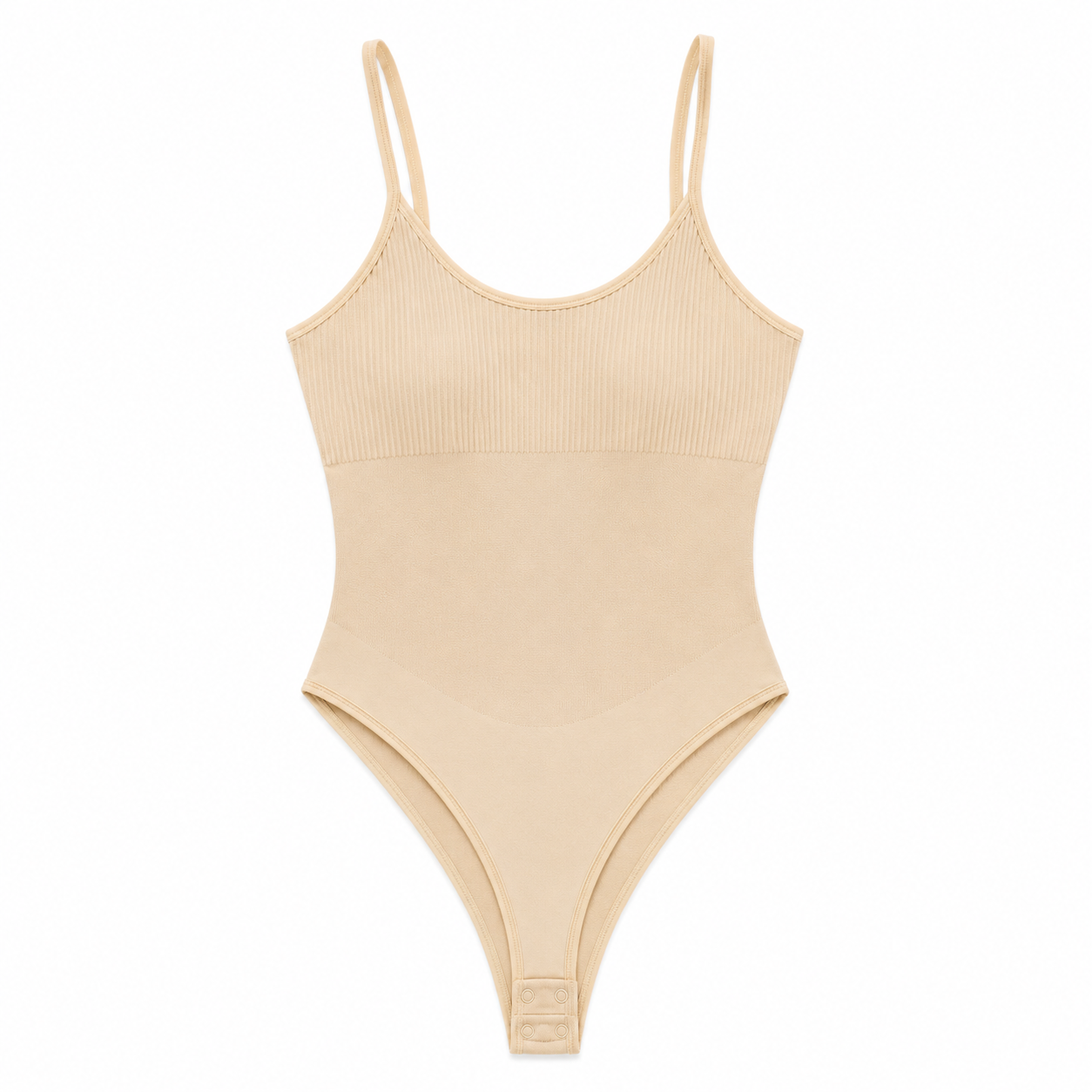 Body Brasilero Tiras 2695 - Color Beige Flat Lay Ecuador