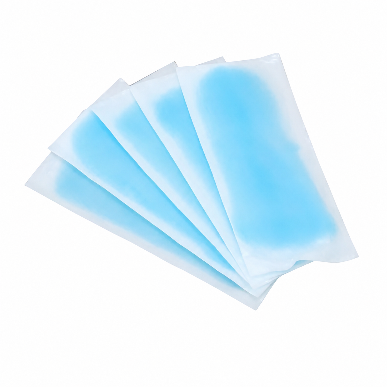 Parche Gel Frio Fiebre Alivio Natural - Producto Fondo Blanco Ecuador