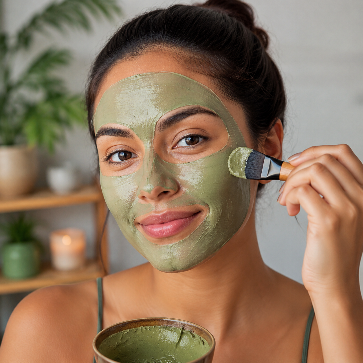 Mascarilla Te Verde - Lifestyle Mujer Piel Clara Luminosa Ecuador