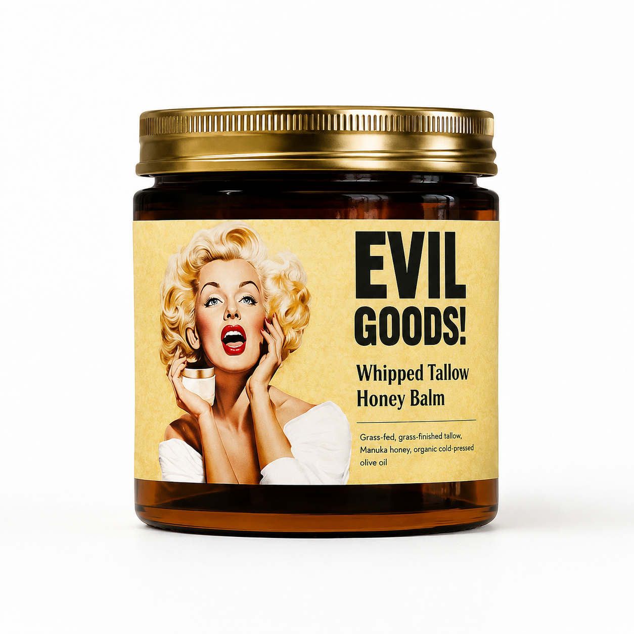 Sebo de Res Evil Goods 100g - Producto Fondo Blanco Ecuador