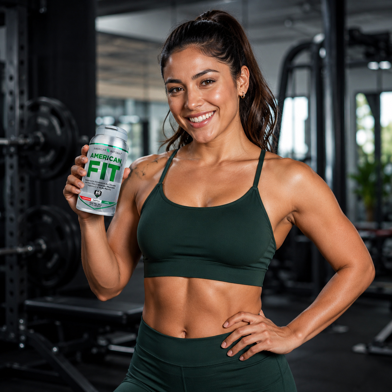 American Fit 60 Capsulas - Lifestyle Fitness Gym Ecuador