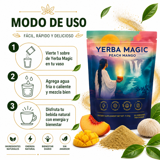 Yerba Magic - Guia de Uso 3 Pasos Ecuador