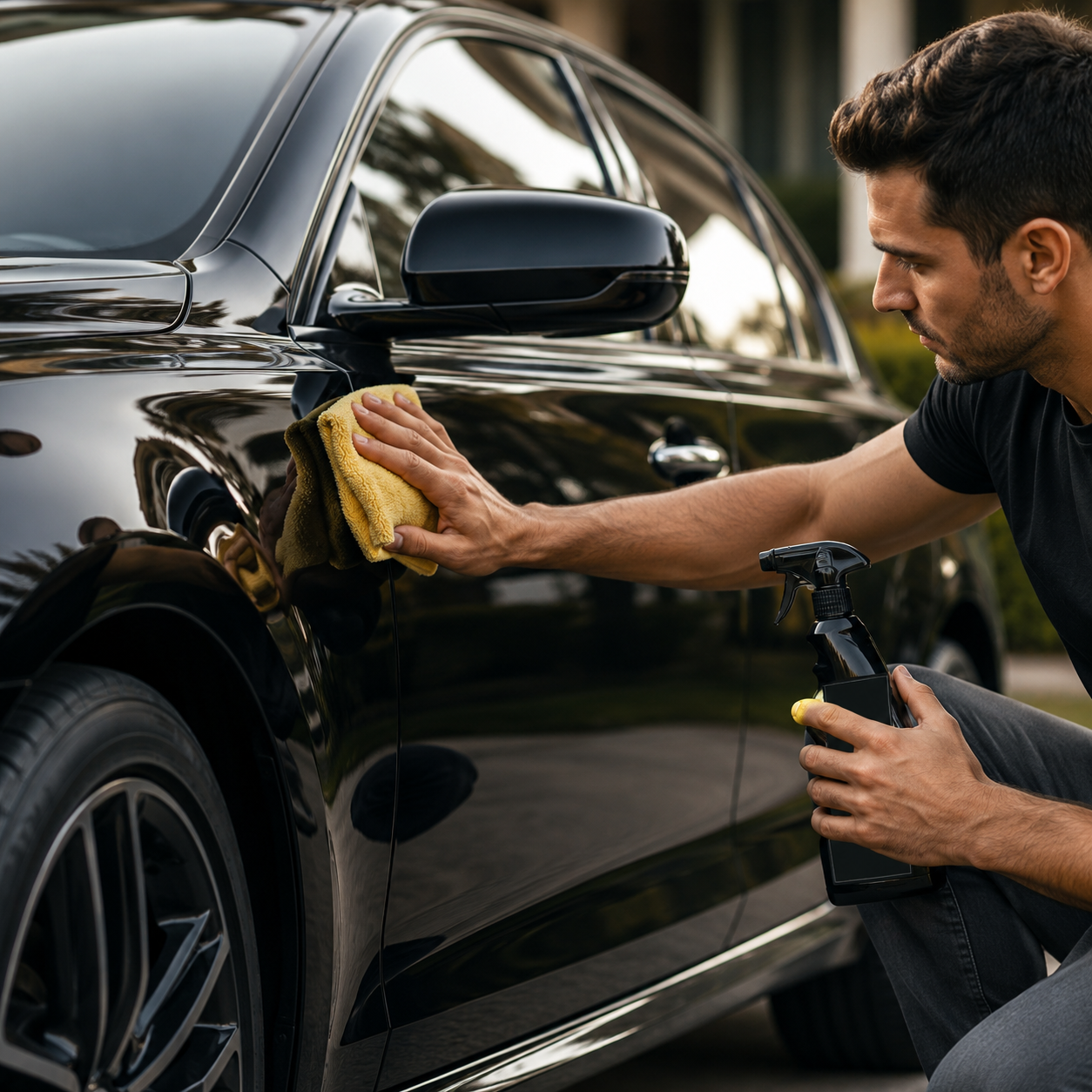 Porcelanizador Cera Auto Wax - Lifestyle Carro Brillante Protegido Ecuador