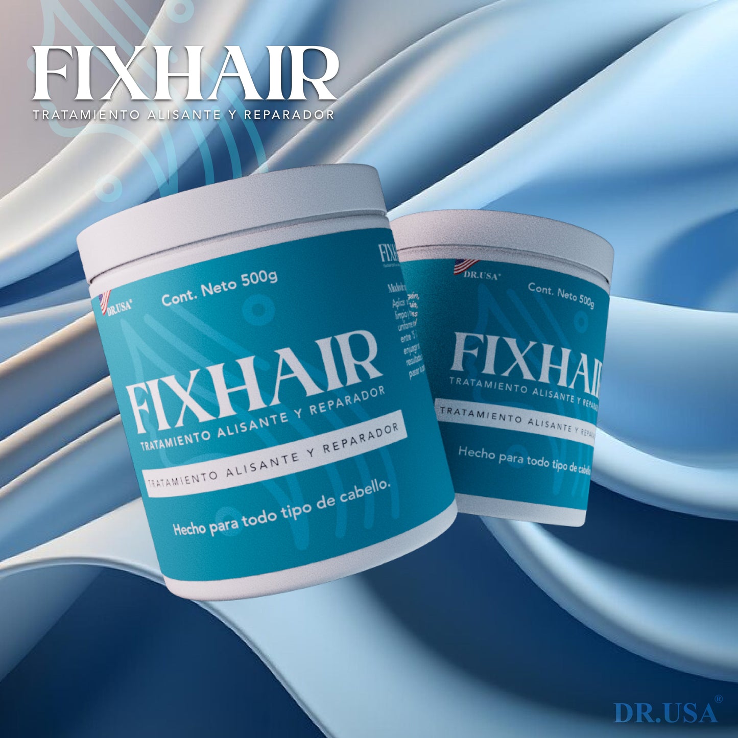 Fix Hair Alisante Antifrizz 500g - Lifestyle Mujer Cabello Liso Natural Ecuador